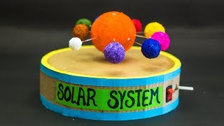 3 Cool Solar System Working Model [upl. by Dede]