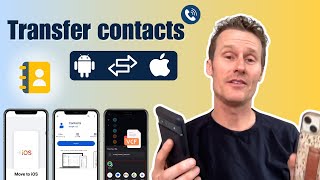 How to Transfer Contacts from Android to iPhone [upl. by Mahon]