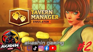 TAVERN MANAGER SIMULATOR FR épisode 2 [upl. by Neyut860]