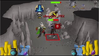 Pking in the Wildy Slayer Cave is INSANE GP Per Hour [upl. by Natala]