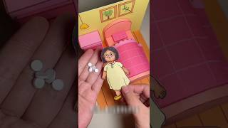 A story of little girl 😭  mini woodtoy woodworking art skill  wood  hand crafts  shorts [upl. by Emmi]