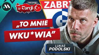 PODOLSKI BEZ OGRÓDEK W GÓRNIKU WYDAŁEM WIĘCEJ NIŻ ZAROBIŁEM KOCHAM TEN KLUB [upl. by Ealasaid998]