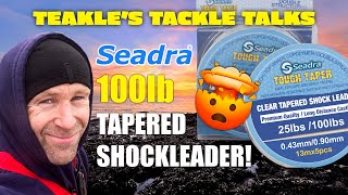 Teakles Tackle Talks 100lb Seadra Tapered Shockleader [upl. by Pazice]