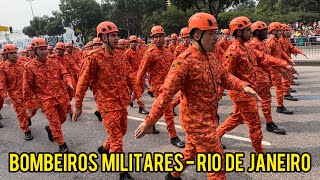 Comemoração 202 anos de Independência do Brasil com desfile de Bombeiros Militares do RJ 🇧🇷 [upl. by Ecineg]