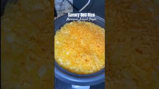 Quick Savory RED RICE ricecooker shorts [upl. by Hardden499]