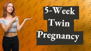 What is a normal hCG level at 5 weeks pregnant with twins [upl. by Toms]