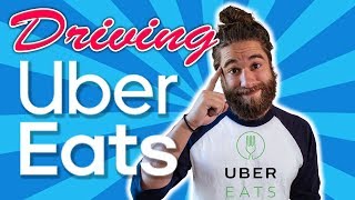 Driving For Uber Eats  EVERYTHING You Need To Know [upl. by Lorrac]