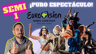 Análisis de la SEMIFINAL 1 de EUROVISIÓN 2024 [upl. by Alfi]