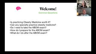 The ABOM exam and getting started in obesity medicine March 2023 [upl. by Orv]