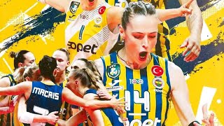 Fenerbahce opet New Champions Turkish Womens Volleyball League 2023  Fenerbahçe vs Eczacibasi [upl. by Elimay]