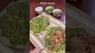 Healthy soya wrap  homemade wraps  weight loss recipe [upl. by Bette117]