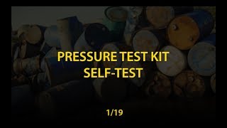 Kappler Inc PRESSURE TEST KIT SELFTEST [upl. by Darach876]