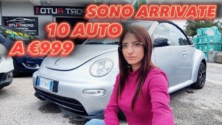 SONO ARRIVATE 10 AUTO USATE A PARTIRE DA €999😱😱 part1 [upl. by Pansie]