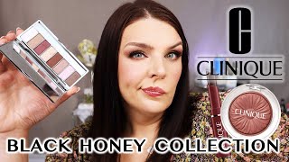 Everything About CLINIQUE Black Honey Collection  Eyeshadow Lipstick Blush 🤫 [upl. by Aneleve]