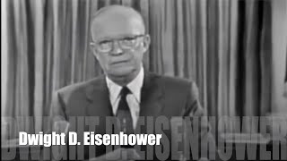 【What They Told】028 Eisenhowers Address WARNING on Military Industrial Complex January 1961 [upl. by Sadye918]