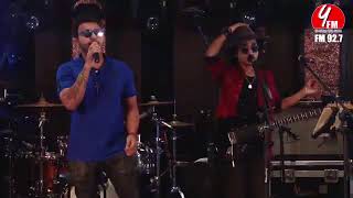 Anganawo Live Cover Nadeemal ft News Live  Yfm 31st Night Concert sarith surith [upl. by Inafit]