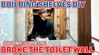 Carpenter Breaks Down Toilet Wall Discovering Shoddy Workmanship [upl. by Idak983]