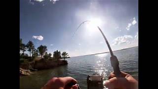 Fishing Keyhole Reservoir Wyoming Day 1 Shore Catching [upl. by Rutger]