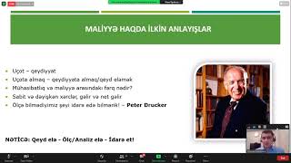 Maliyyə savadlılığı təlimi  quotMənim büdcəmquot layihəsi  I hissə [upl. by Edette253]