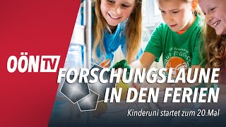 20 Jahre Kinderuni Forschungslaune in den Ferien [upl. by Neelya]