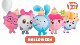 BabyRiki  Happy Halloween 🙀 Spookiest episodes collection  Cartoons for Kids  0 [upl. by Llekim]