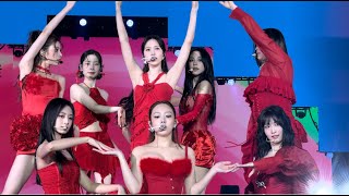 TWICE 트와이스  MOONLIGHT SUNRISE  Brave Mexico City Day 1  Ready to Be World Tour Fancam [upl. by Eahs]