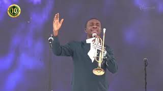 NATHANIEL BASSEY AT PHANEROO ANNIVERSARY 2024 PRAISE AND WORSHIP SESSION [upl. by Atinev]