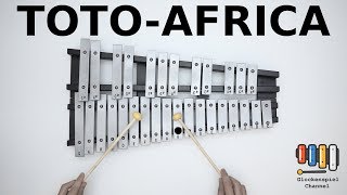 Toto  Africa💗🎺on the Glockenspiel BELLs 🎧 [upl. by Yeffej]