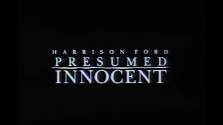 Presumed Innocent 1990  Official Trailer [upl. by Philemol]