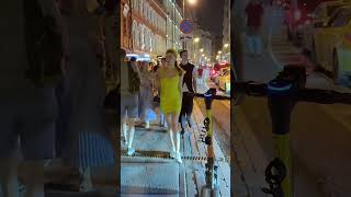 🍭 Glamorous Moscow After Dark Beautiful Russian Women in 4K HDRquot [upl. by Ahsenat660]