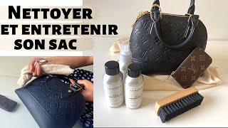 Nettoyer son sac  Cuir et Toile Enduite [upl. by Nnybor]