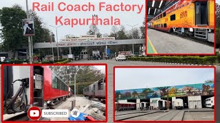 Walkaround in Rail coach Factory kapurthala  🚂 [upl. by Partridge]