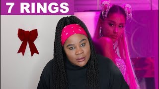 Ariana Grande  7 Rings REACTION [upl. by Cowey]