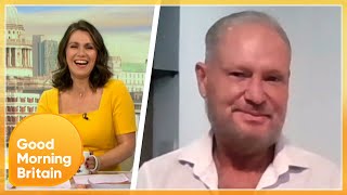 Paul Gascoigne Shocks Susanna With His Italian Im A Celeb Antics  GMB [upl. by Darwen]