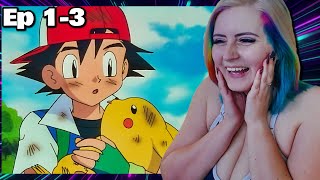 Was it always this GOOD  Pokémon Anime Reaction S1E1 S1E2 S1E3 [upl. by Ettenahs]