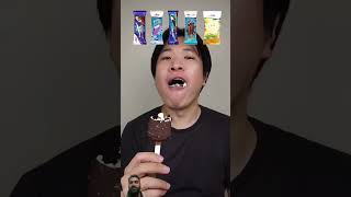 Eating aice ice cream bar mukbang asmr shorts [upl. by Neenad]