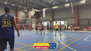 20240509  Volleyball  AISAA League Game  Wells Boys Junior Varsity vs ASB XCL [upl. by Ahsropal]