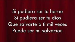 Enrique Iglesias  Heroe Lyrics Español [upl. by Harvey165]