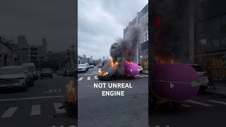 Car Fire in Unreal Engine Myth busted unrealengine embergen vfx cgi [upl. by Cilla551]