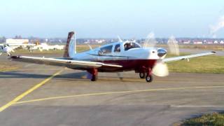 HD Mooney M20R Ovation 2 Preflight Engine Checking  Sound [upl. by Anirad]