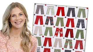 How to Make a Fam Jam Quilt  Free Quilting Tutorial [upl. by Barncard]