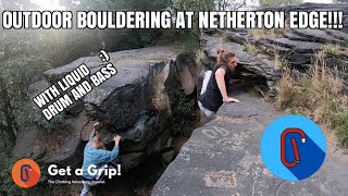 Get A Grip Outdoor bouldering at Netherton Edge [upl. by Maghutte831]