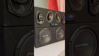 powerful home theatre kaise banaen  pioneer 1211d4 bass test shorts shortvideo shortsfeed [upl. by Idram]