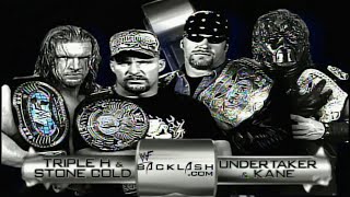 WWE 2K16 Showcase Austin 316 Stone Cold amp Triple H vs Brothers of Destruction Backlash 2001 Ep 26 [upl. by Yorker786]