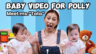 Baby Learning with Ms Tata by Alex Gonzaga [upl. by Akcimehs494]