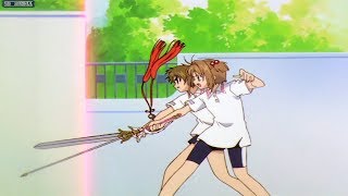 カードキャプターさくら  Cardcaptor Sakura best moments  最高の瞬間 15  Sakuras Long Marathon Race [upl. by Margherita]