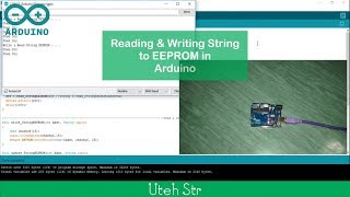 Arduino  Reading and Writing String to EEPROM in Arduino [upl. by Oirram]