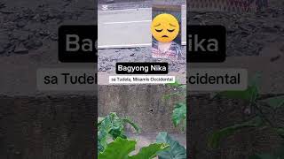 Bagyong Nika Update in Tudela Misamis Occidental bagyo bagyoph [upl. by Yecad]