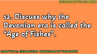 12 Devonian Era Why Its Known as the Age of Fishes [upl. by Natsuj]