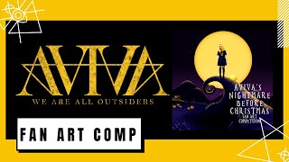 AViVA  NIGHTMARE BEFORE XMAS FANART COMPETITION [upl. by Serrell]